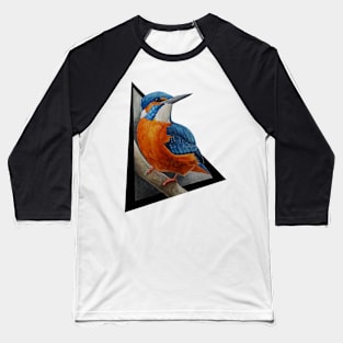 Kingfisher at rest Baseball T-Shirt